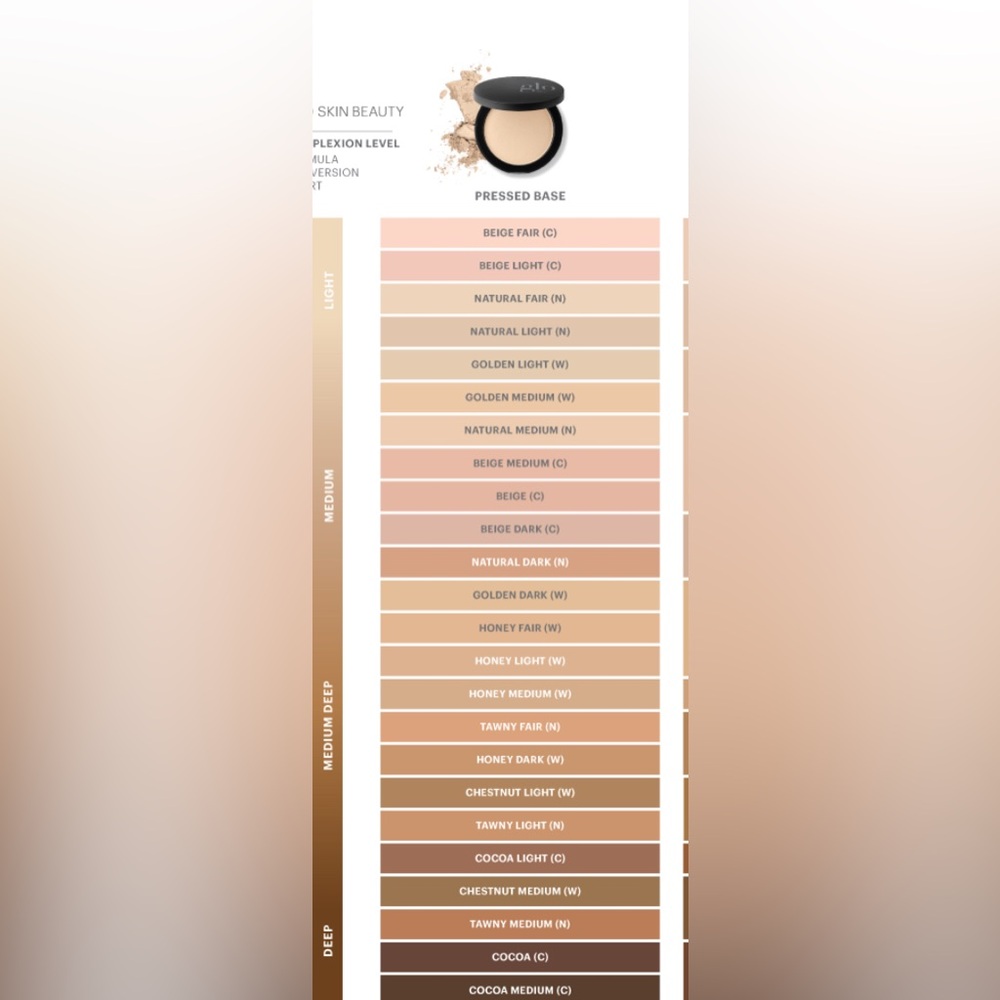 Pressed Base Foundation Honey Light NIB Glo Skin Beauty - Picture 5 of 6